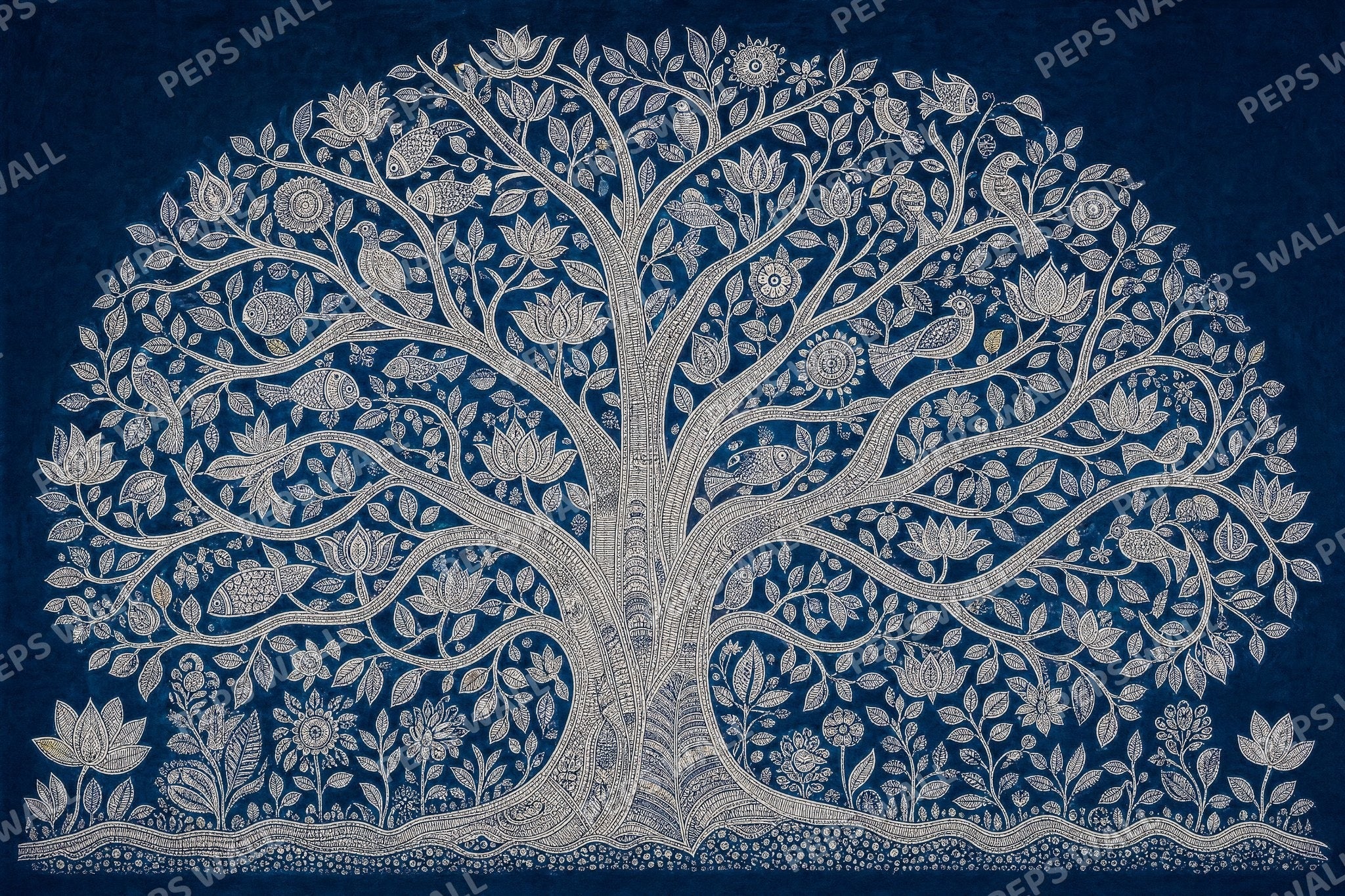 Mithila Blue