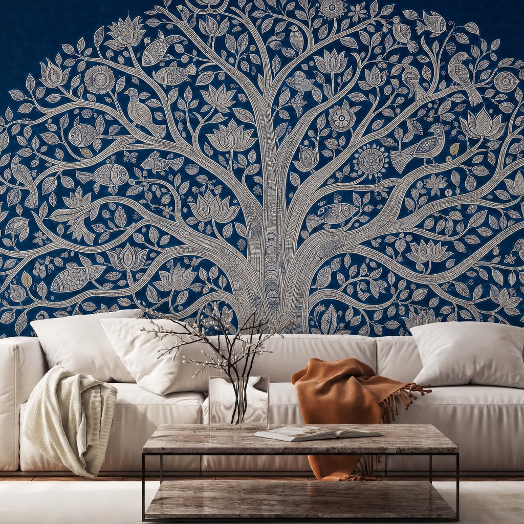 Mithila Blue