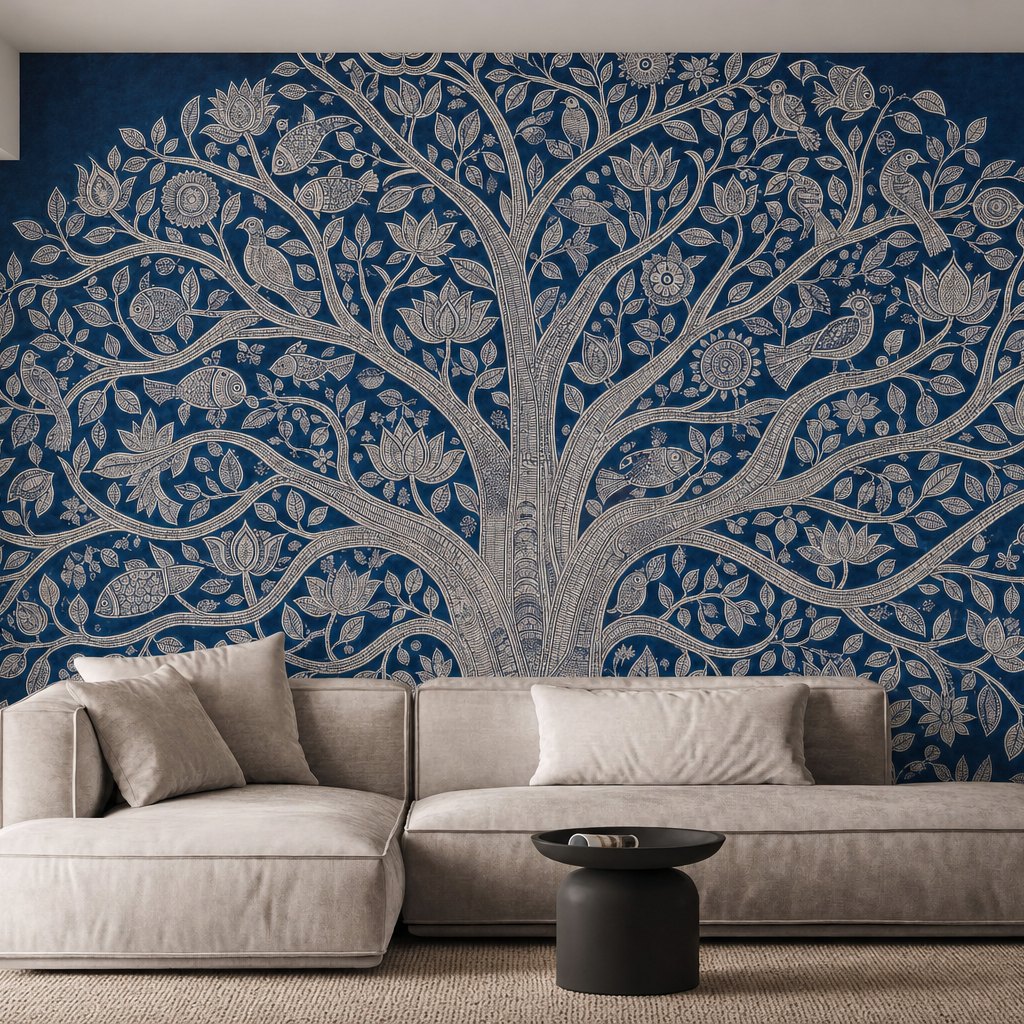 Mithila Blue