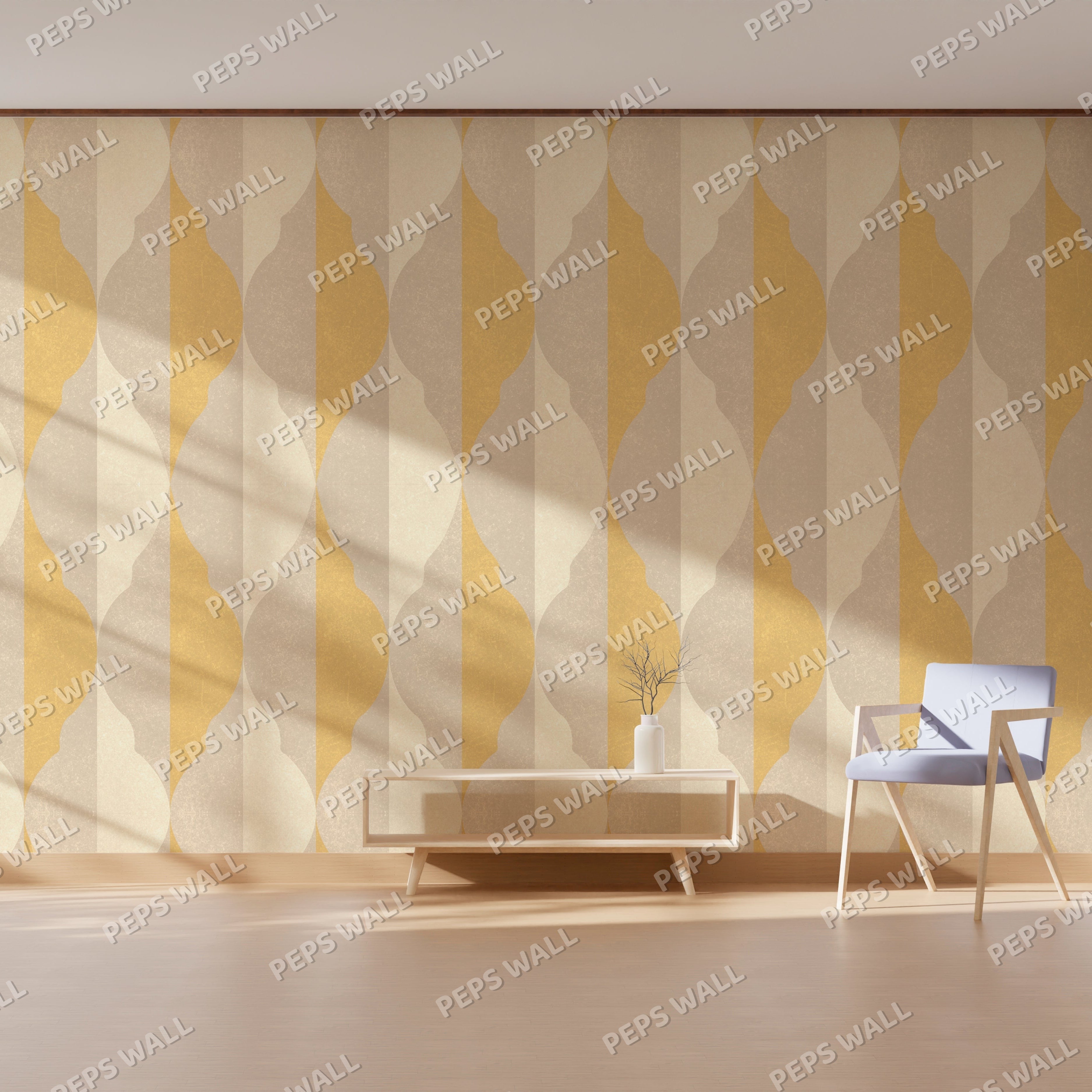 Soft Gild — neutral wallpaper Dubai, Peps Wall