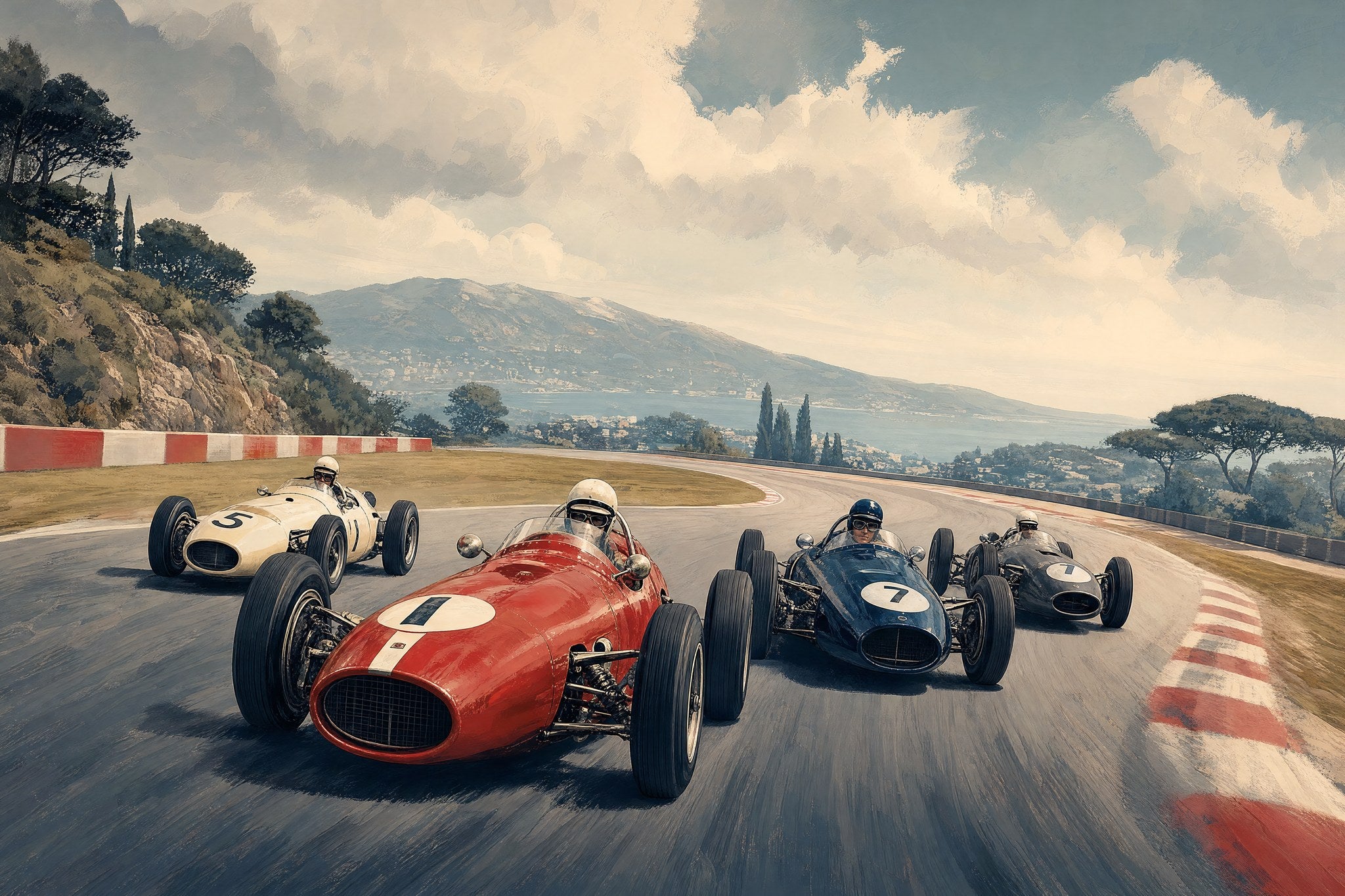 Modern Race Circuit