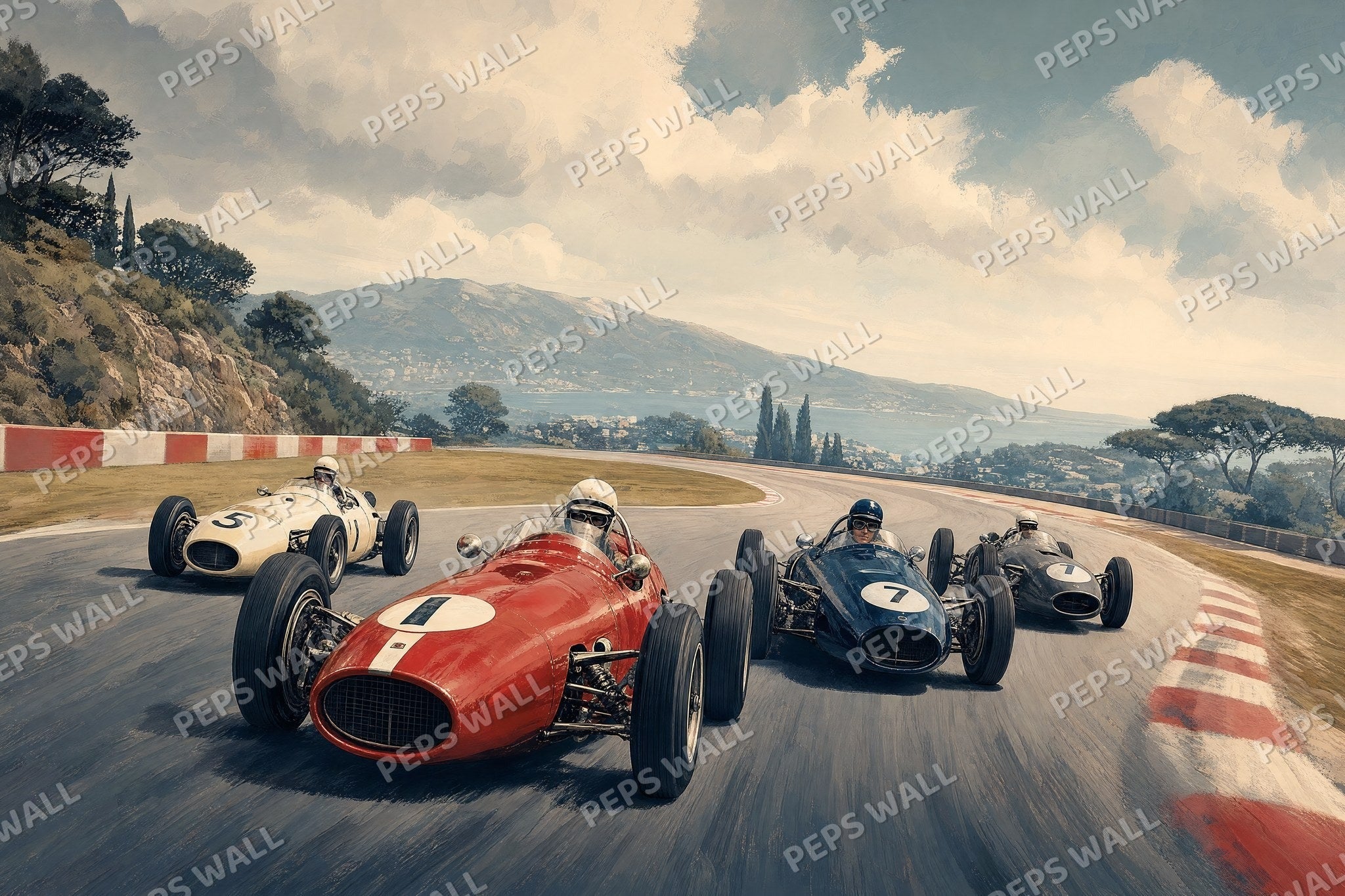 Modern Race Circuit