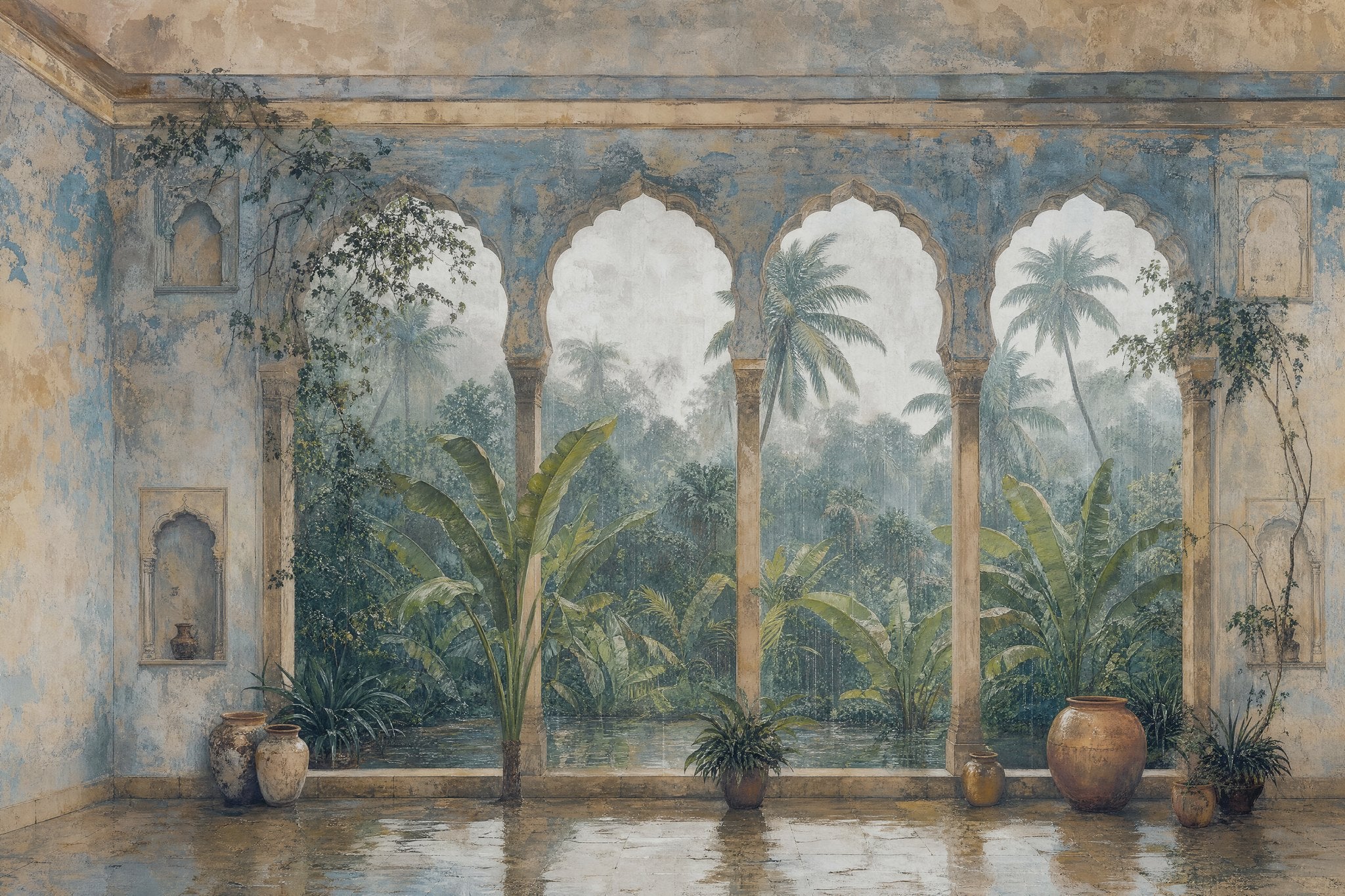 Monsoon Courtyard