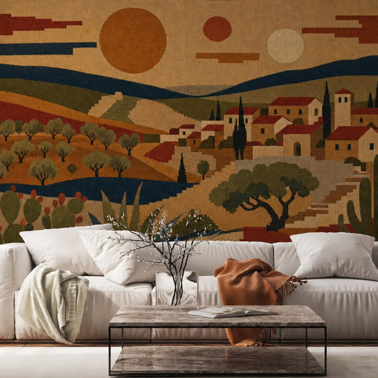 Nasij — arabic majlis wallpaper Dubai, Peps Wall