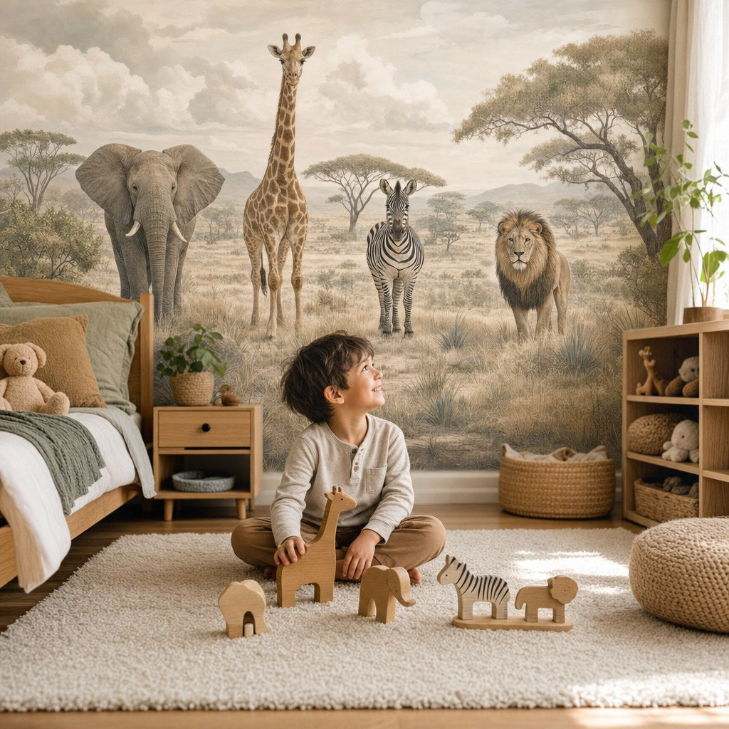 Neutral Safari Panorama