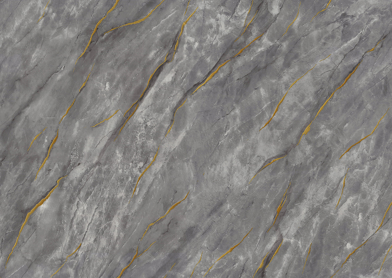 Carrara - Grey & Gold