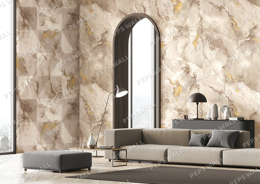 Squared — marble wallpaper mural, Peps Wall Dubai