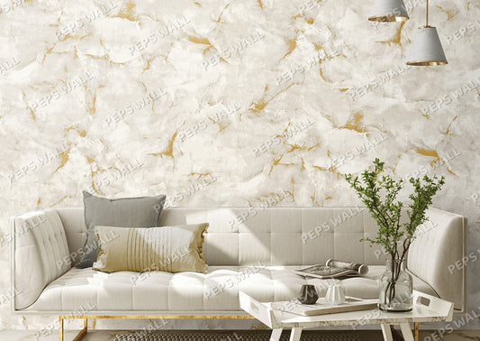 Macael - Gold — marble wallpaper mural, Peps Wall Dubai