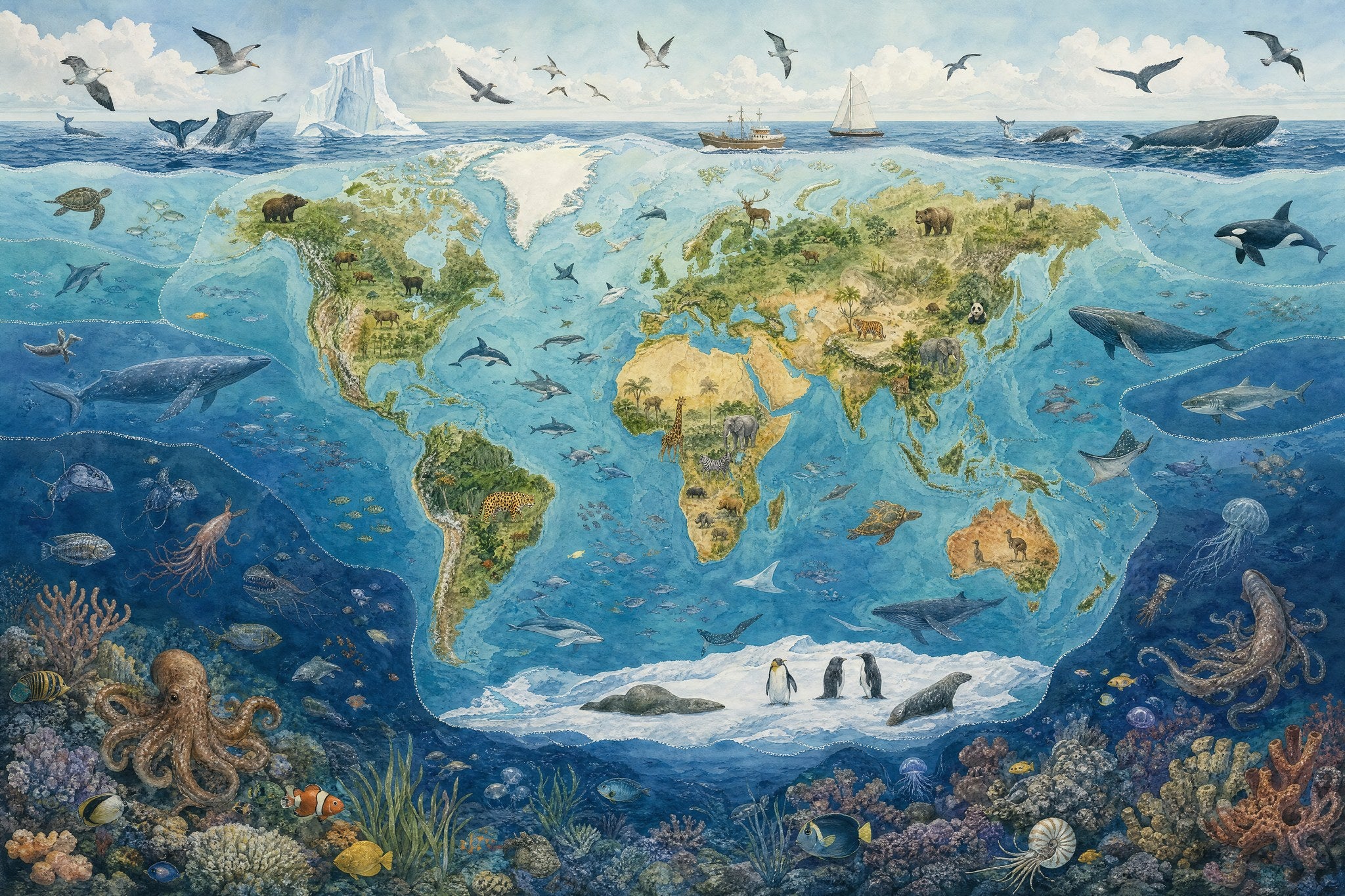 Ocean Explorer Map