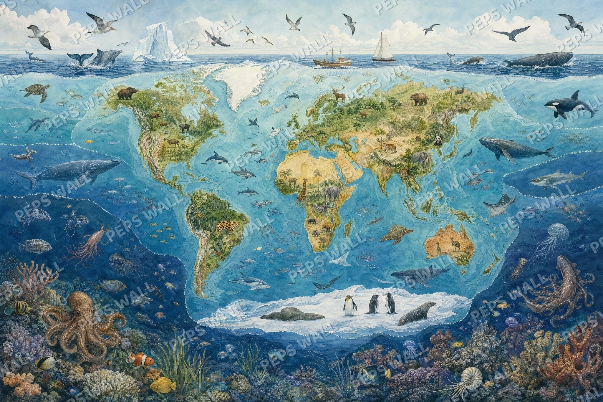 Ocean Explorer Map