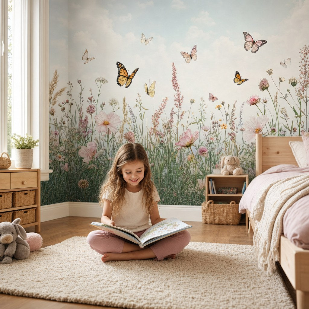 Pink Butterfly Garden