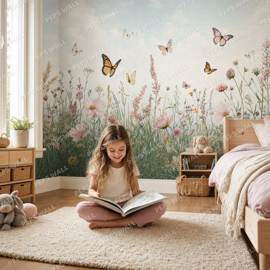 Pink Butterfly Garden