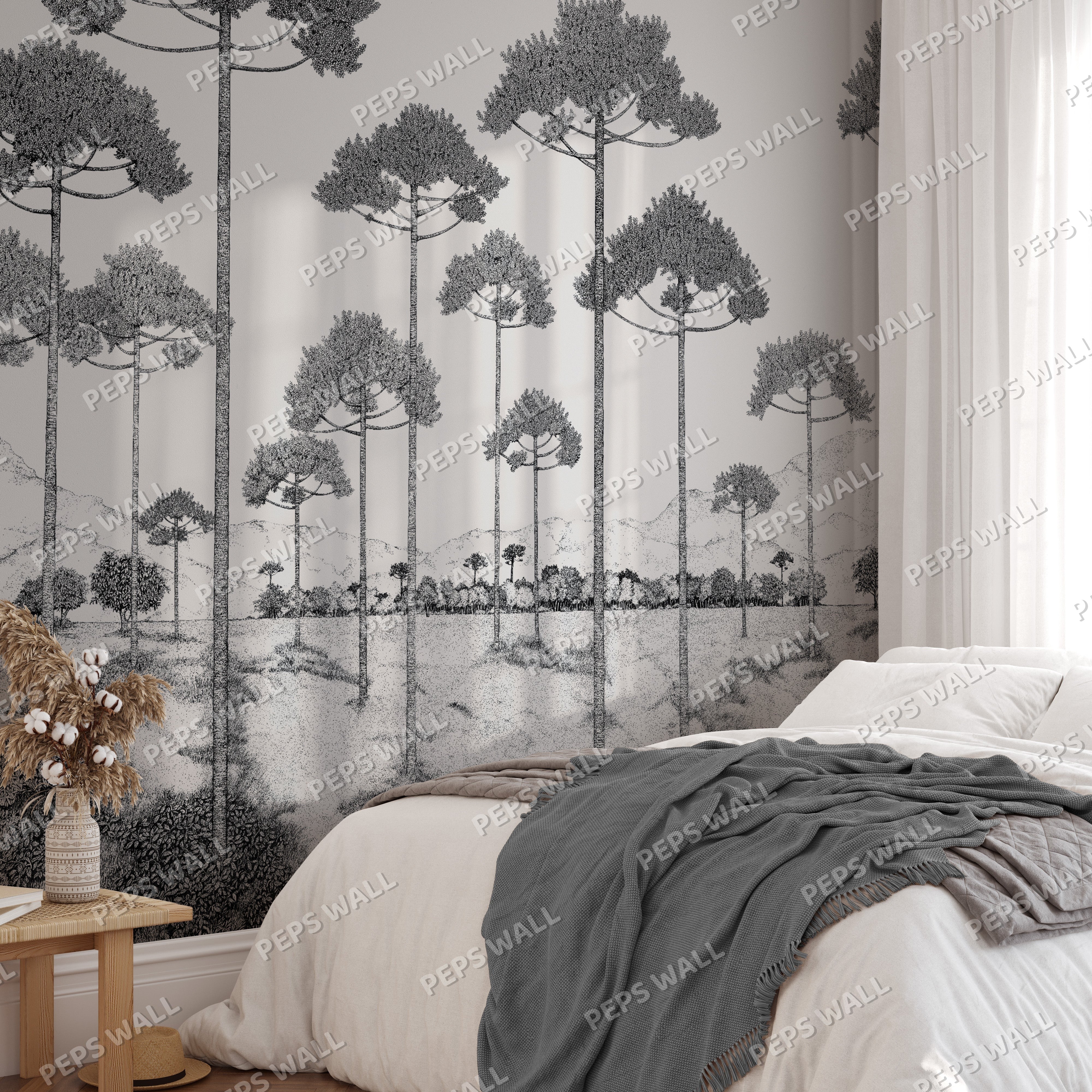 Planicie — scenic landscape wallpaper Dubai, Peps Wall