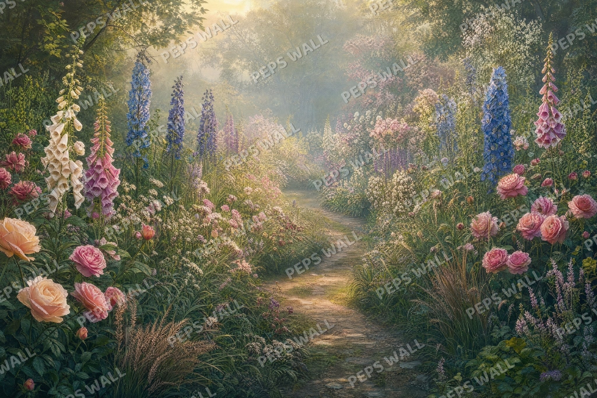 Quiet English Garden