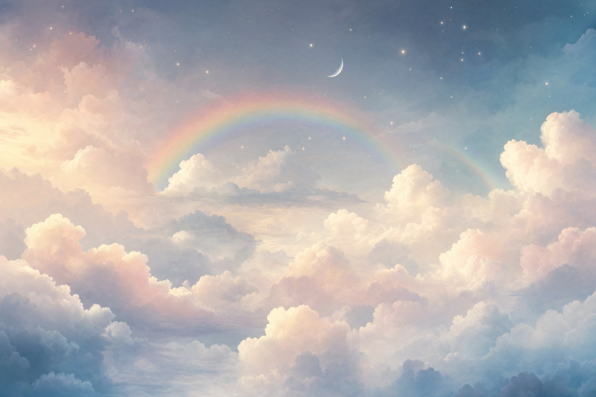 Rainbow Cloud Dreamscape