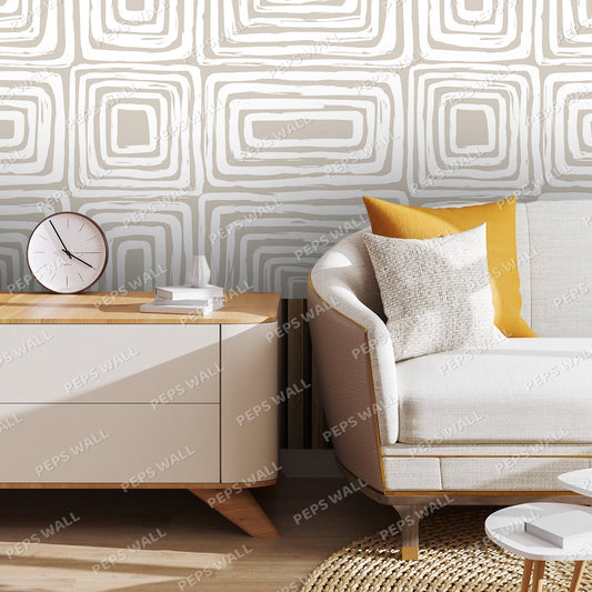 Puri — geometric wallpaper Dubai, Peps Wall