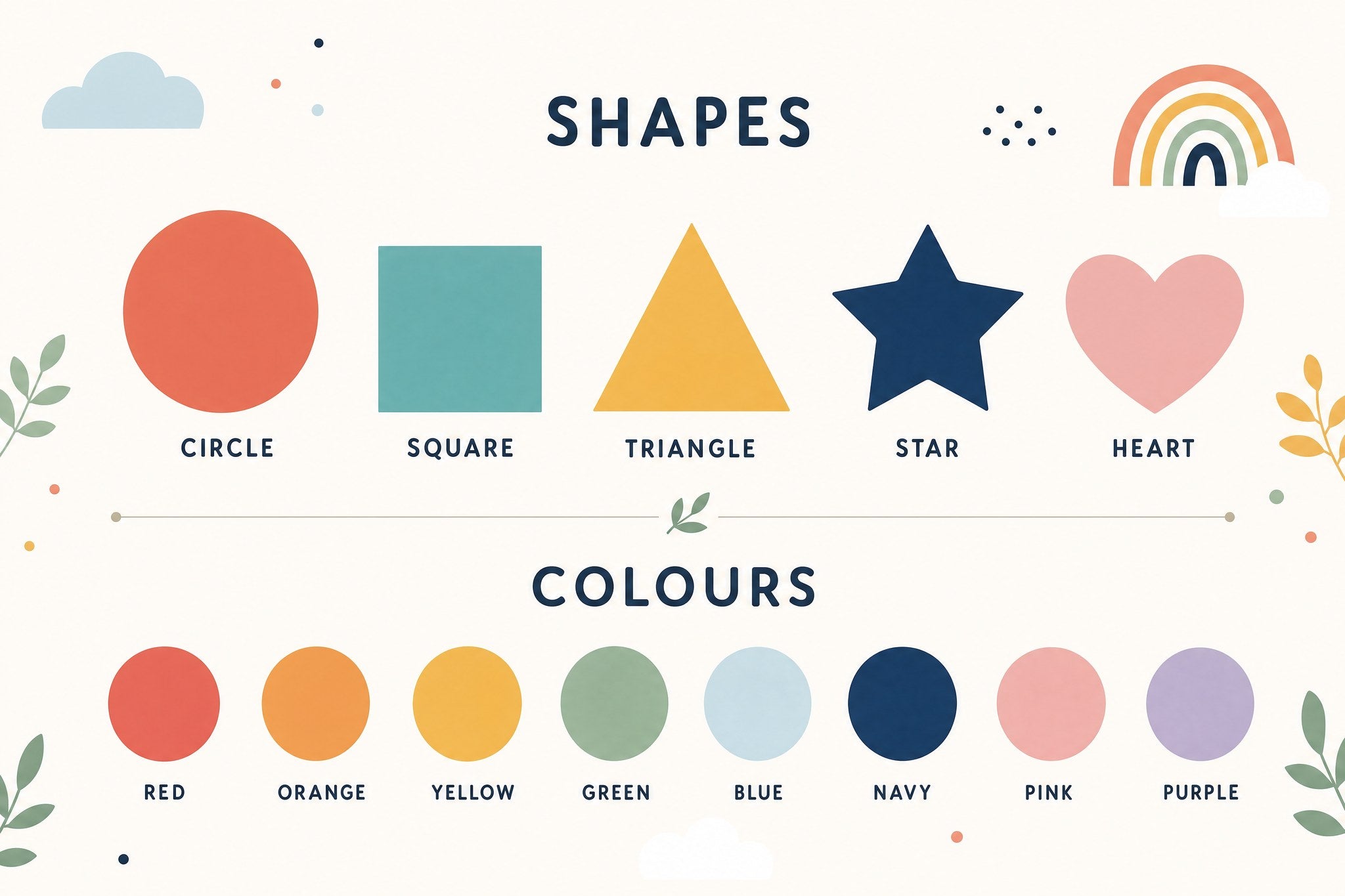 Shapes and Colours - Minimalist