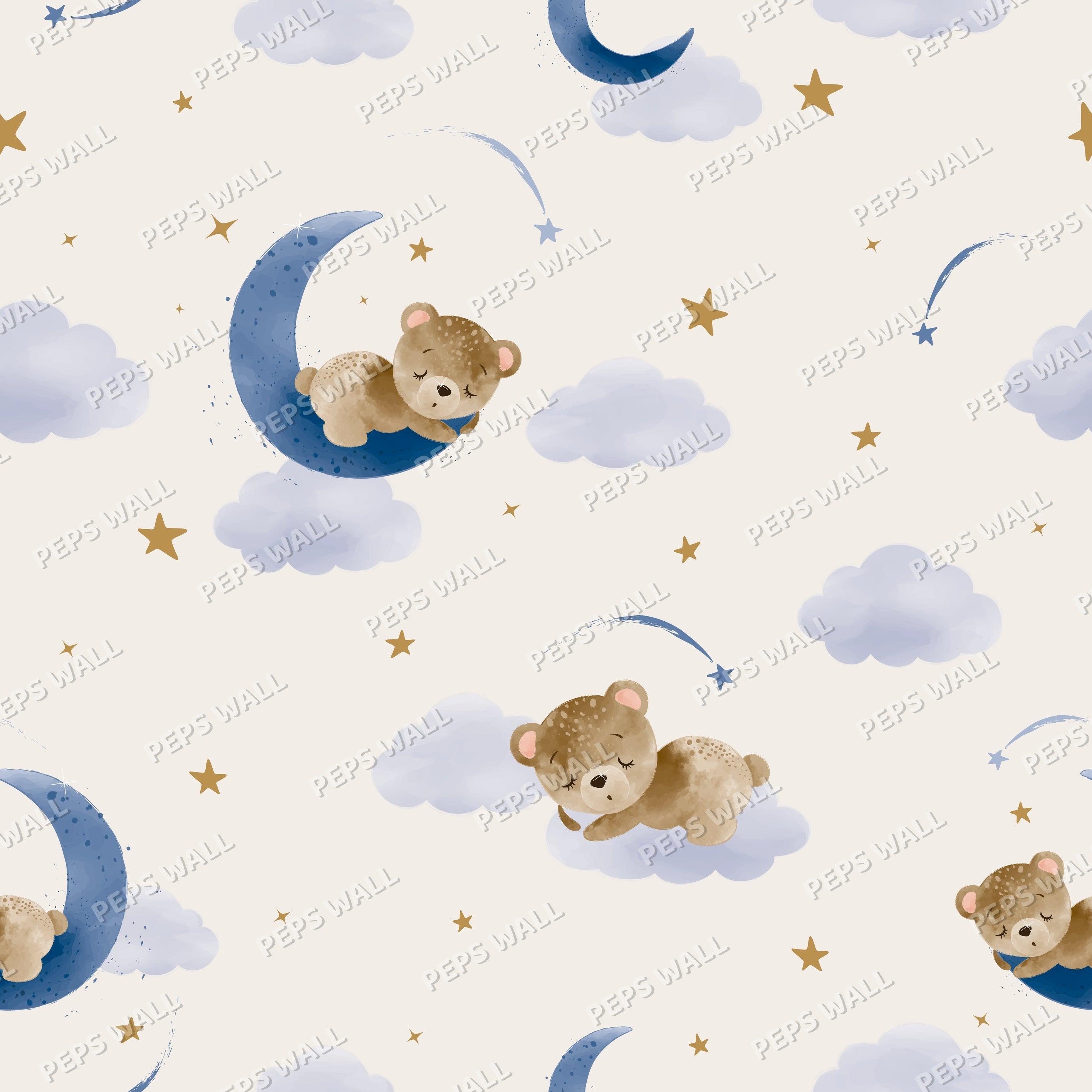 Dreamy Teddy Skies