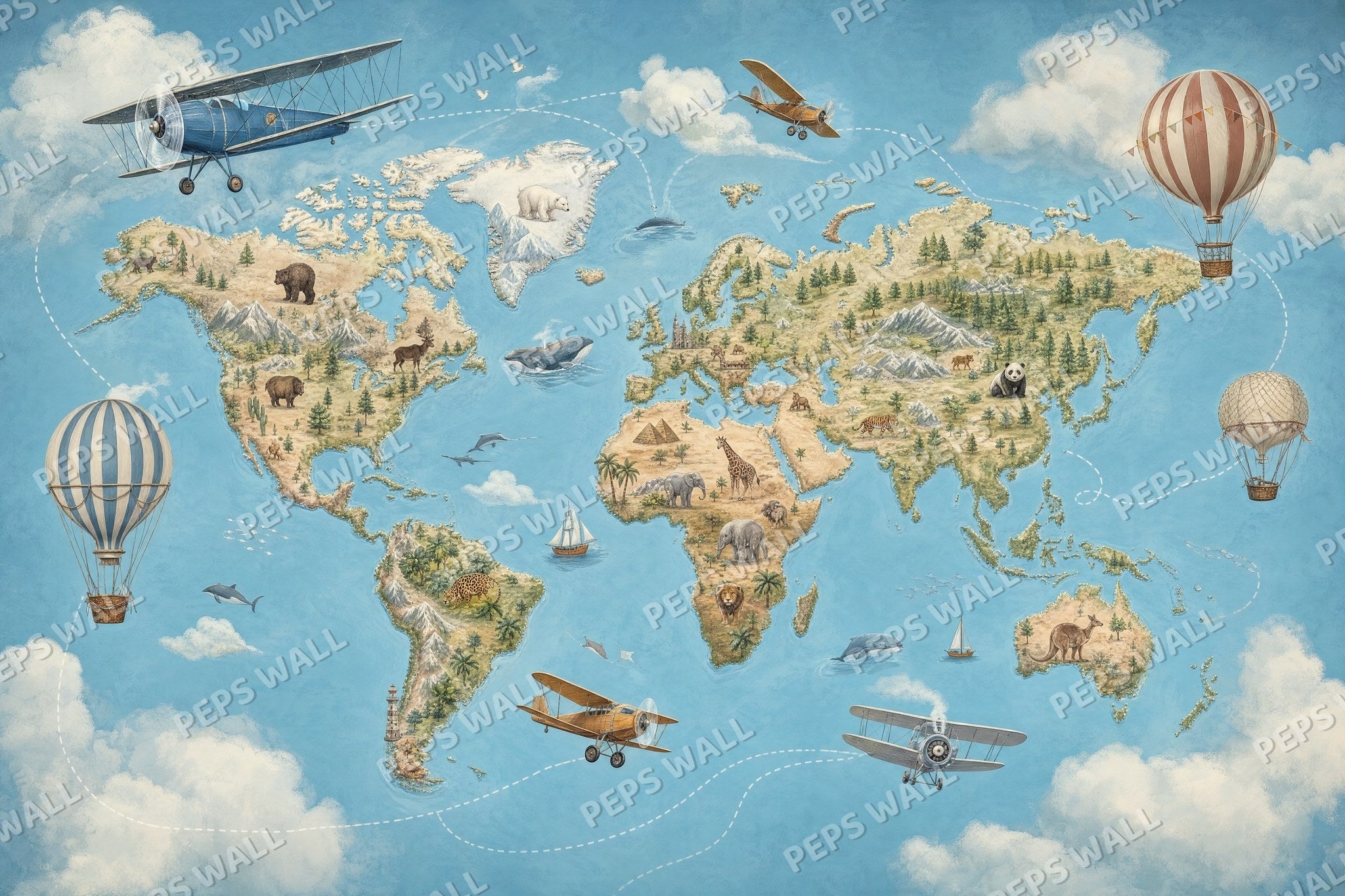 Sky Voyage Map