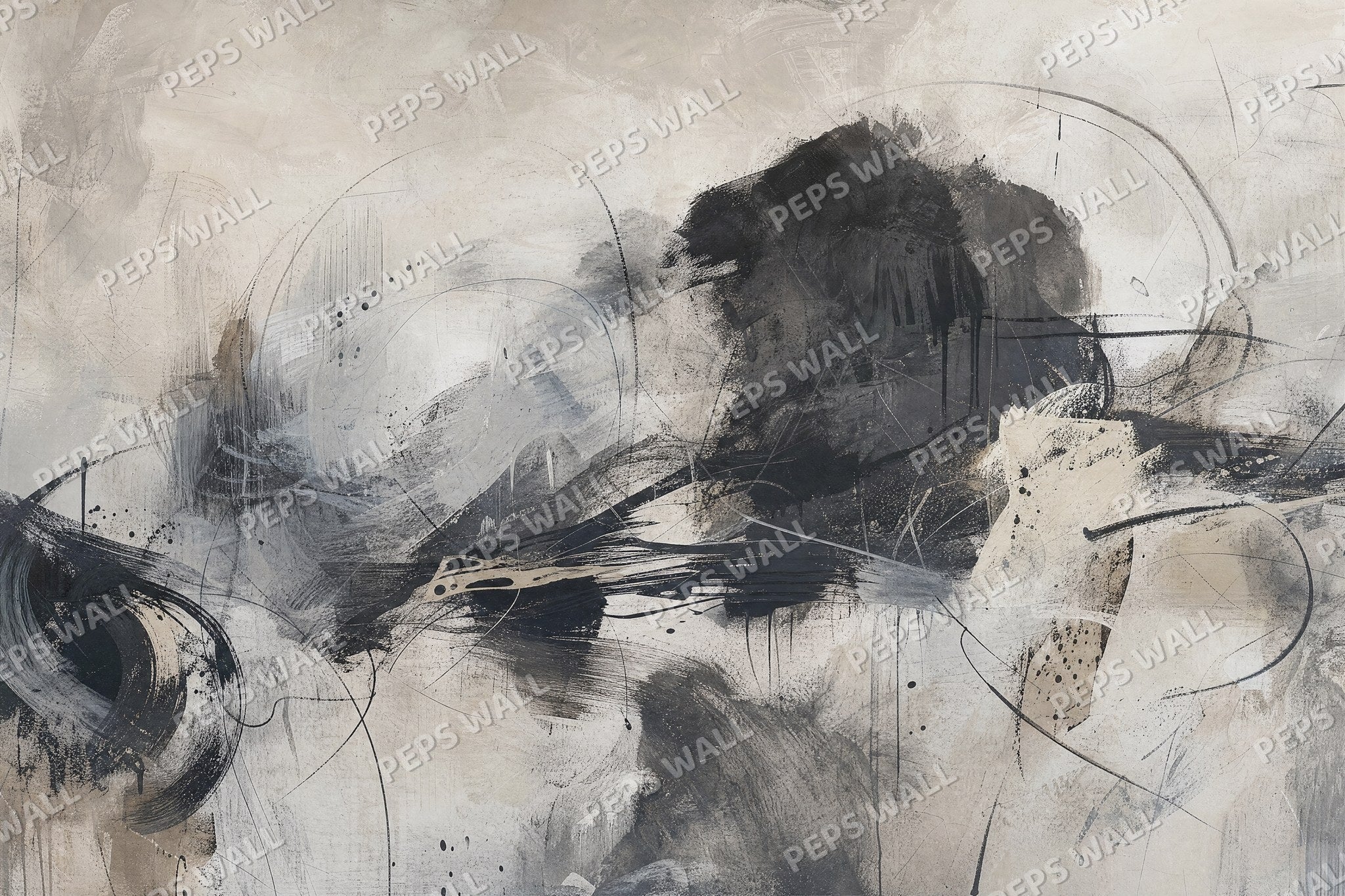 Teen Mono Abstract