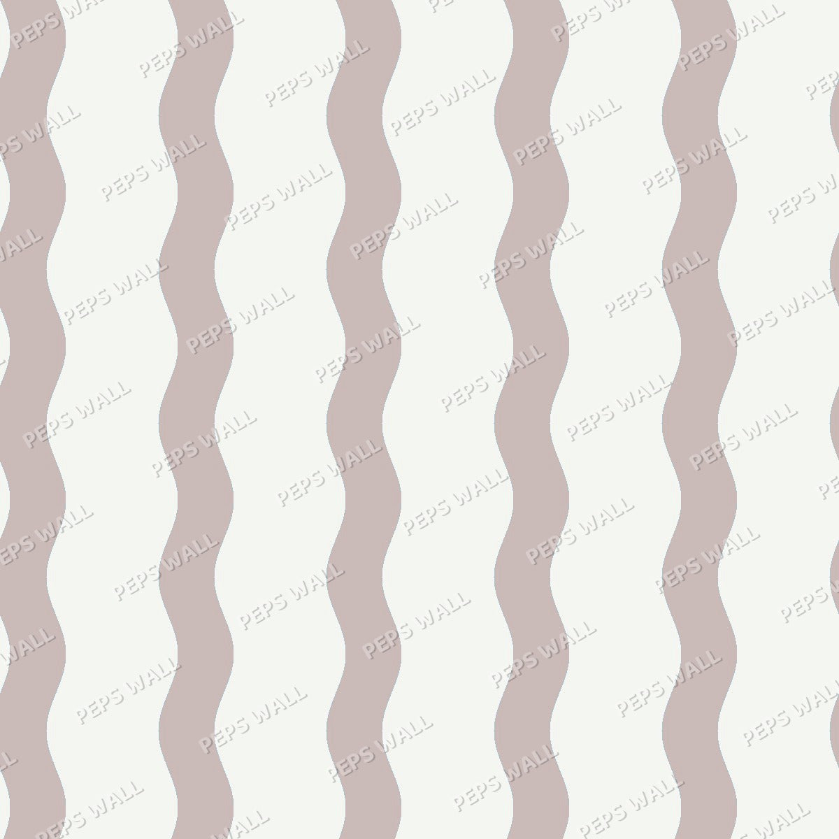 Terracotta Stripe Handdrawn full wall mural design