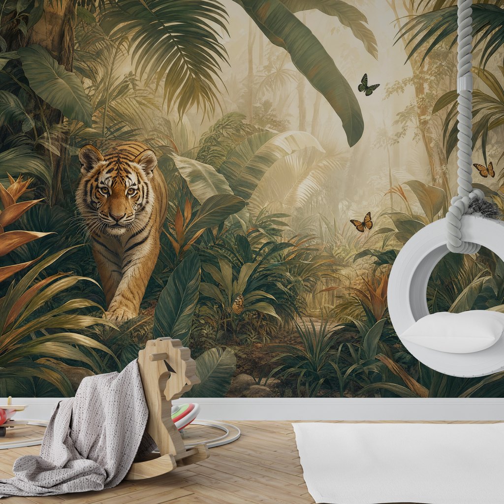 Tiger Hero Mural