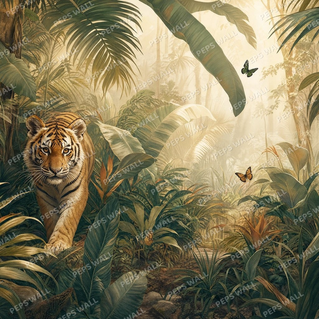 Tiger Hero Mural