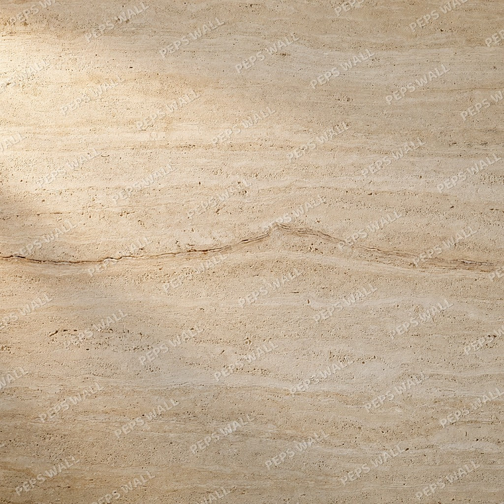 Travertine Flow - Stone wallpaper design