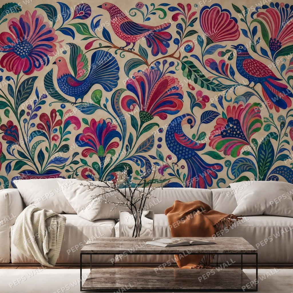 Tuyur — arabic majlis wallpaper Dubai, Peps Wall