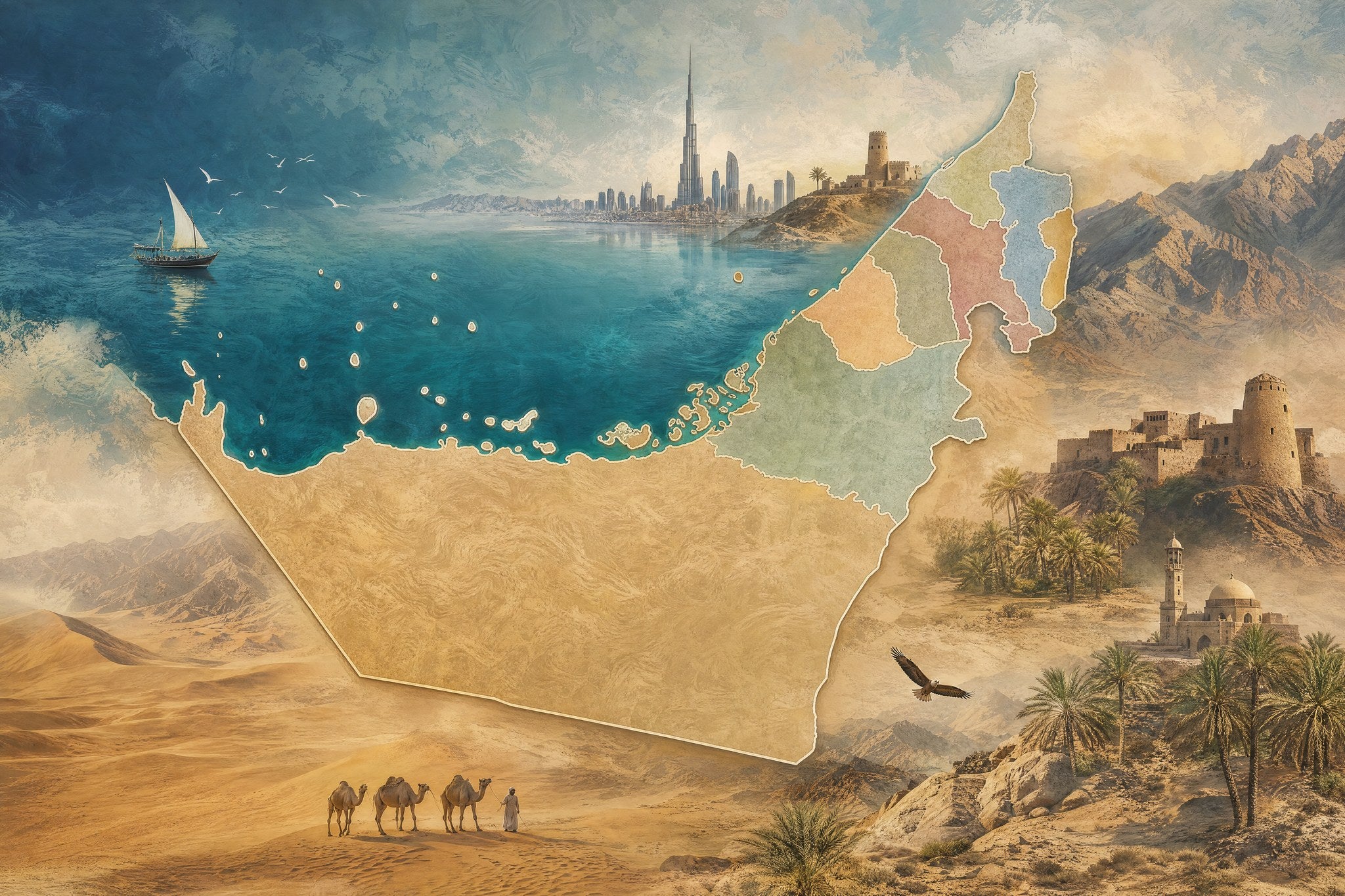UAE Heritage Map