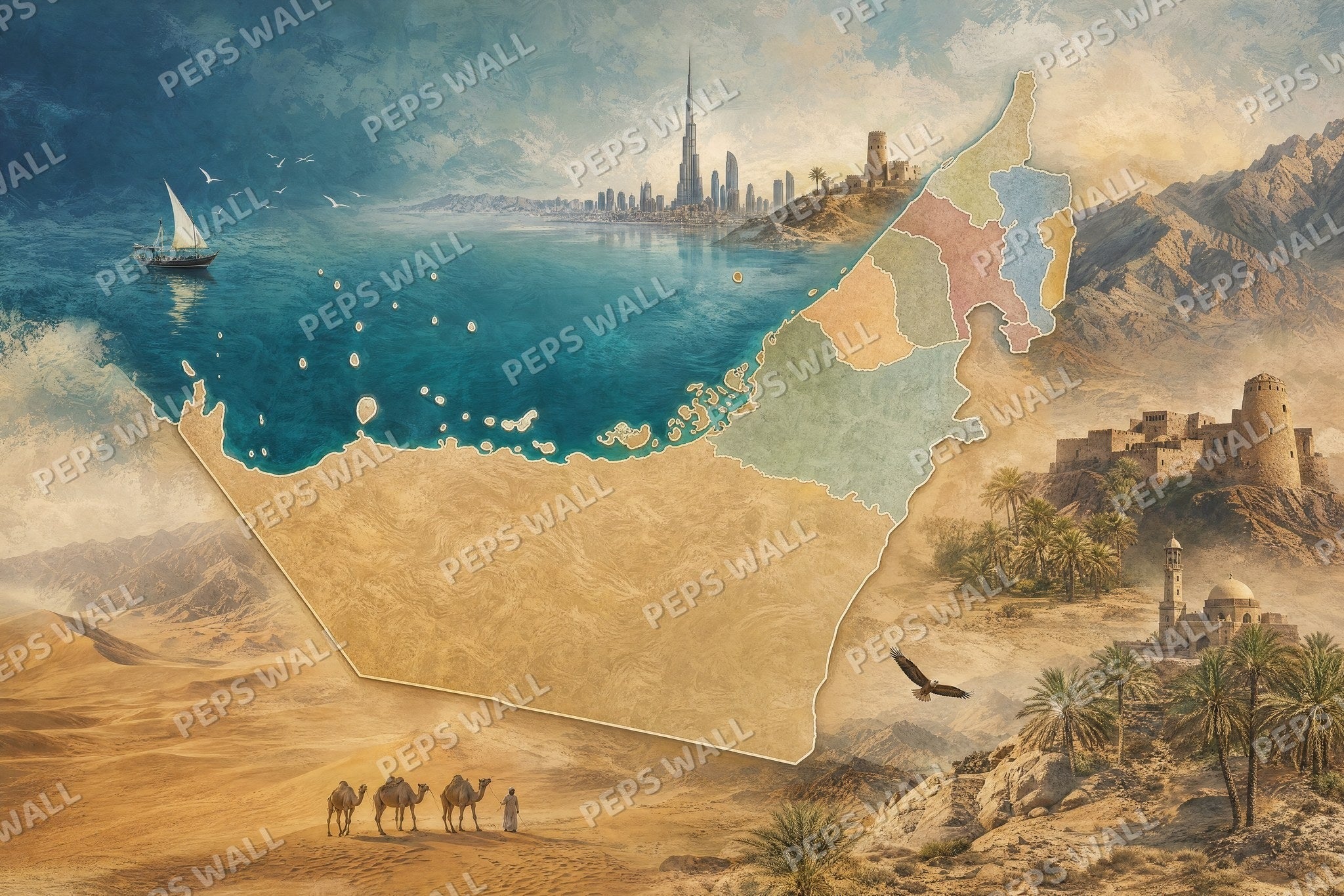 UAE Heritage Map
