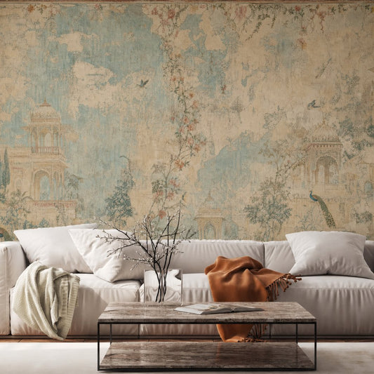 Udaipur Fresco — indian wallpaper Dubai, Peps Wall