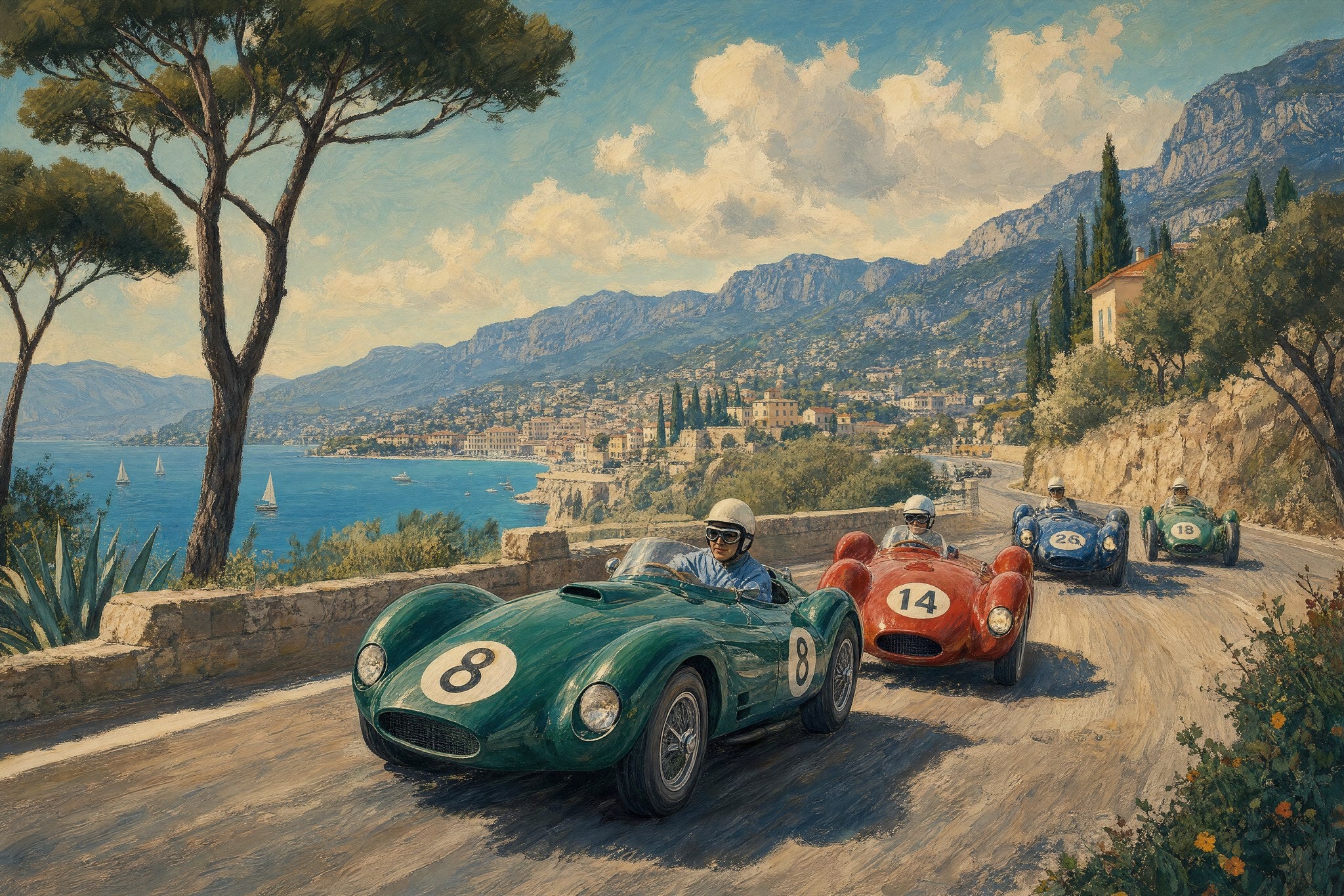 Vintage Racing Cars