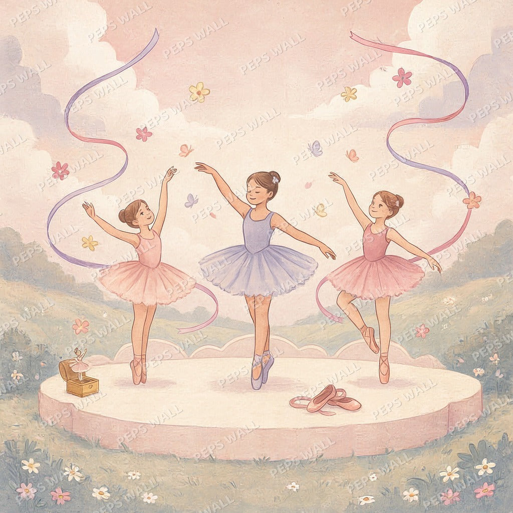 Whimsical Ballerinas