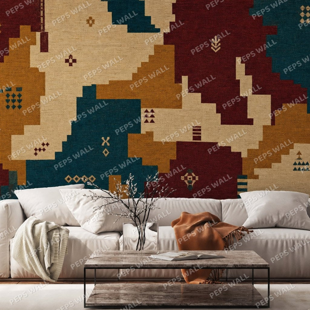 Zarbia — arabic majlis wallpaper Dubai, Peps Wall